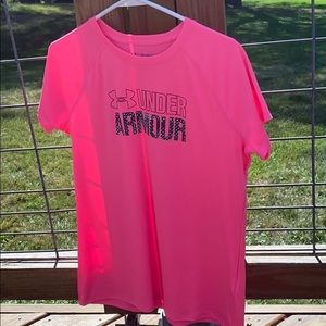 under armour big logo t-shirt